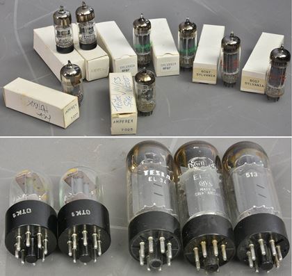 various-Lot of guitar amp valves / tubes